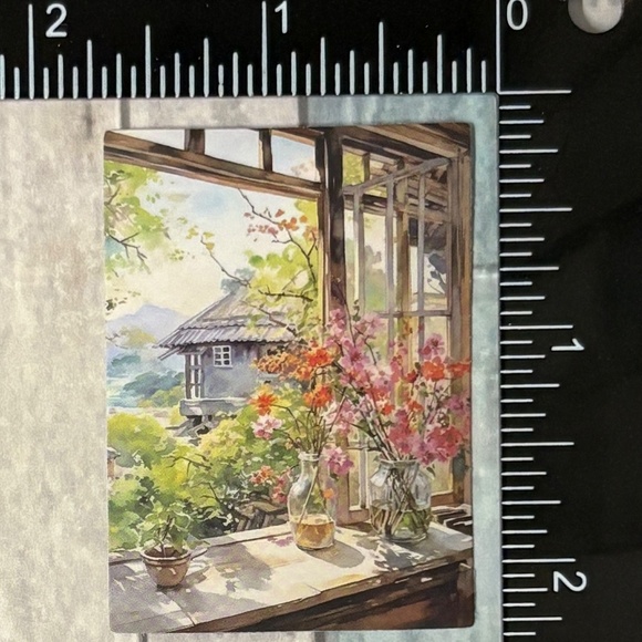 ๐10/$10๐ Oil Painting Reusable Vinyl Sticker Decal - Picture 1 of 1